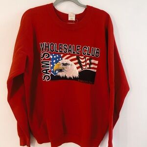 Wholesale Club Red Eagle Graphic Sweatshirt